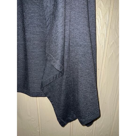 Torrid Medium / Large Cardigan Hoodie Sweatshirt Open Hooded Heather Gray (00) - Picture 7 of 13